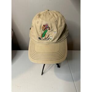 Vintage Golf Cartoon Character Embroidered Baseball Cap